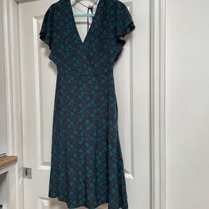 Steven Alan 100% Silk Women’s blue dress size Small